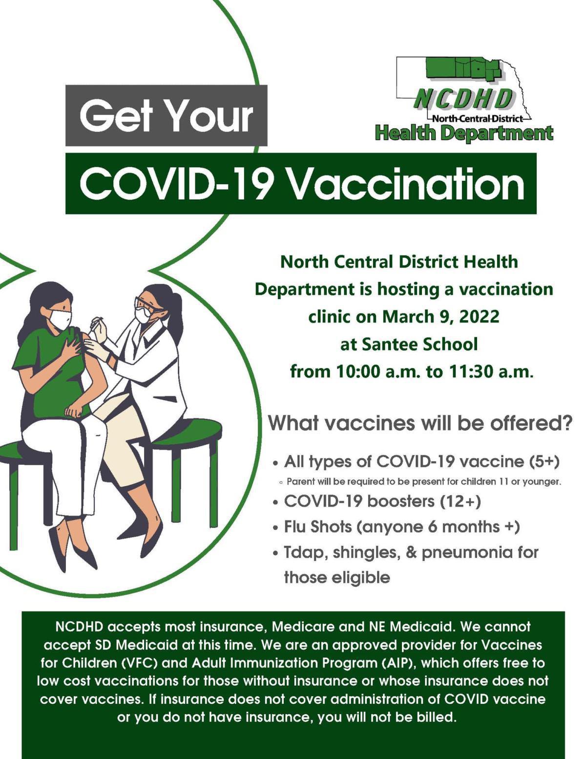 Vaccination event @ NCDHD