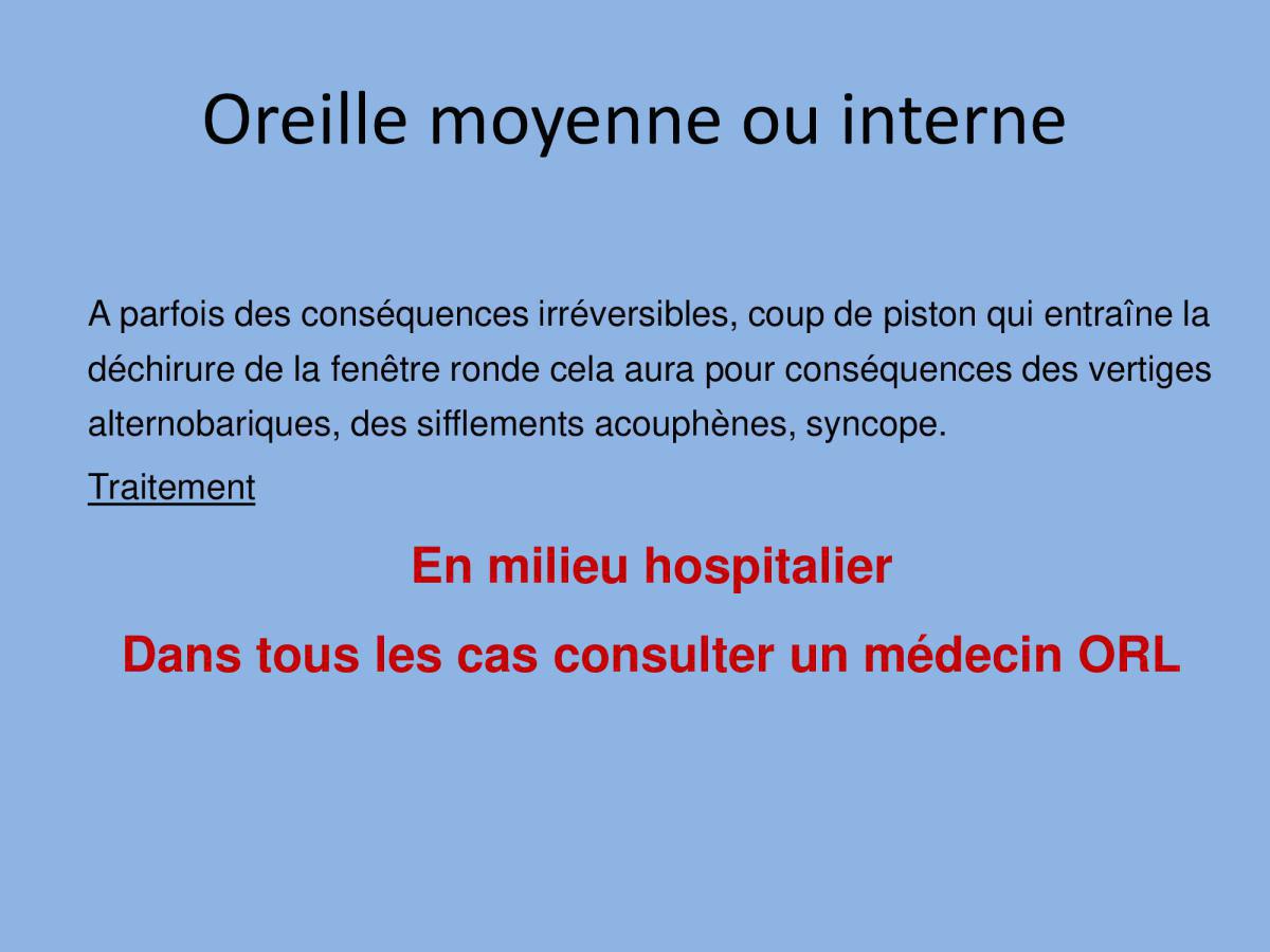 Accident de plongée (FMPA 2022)
