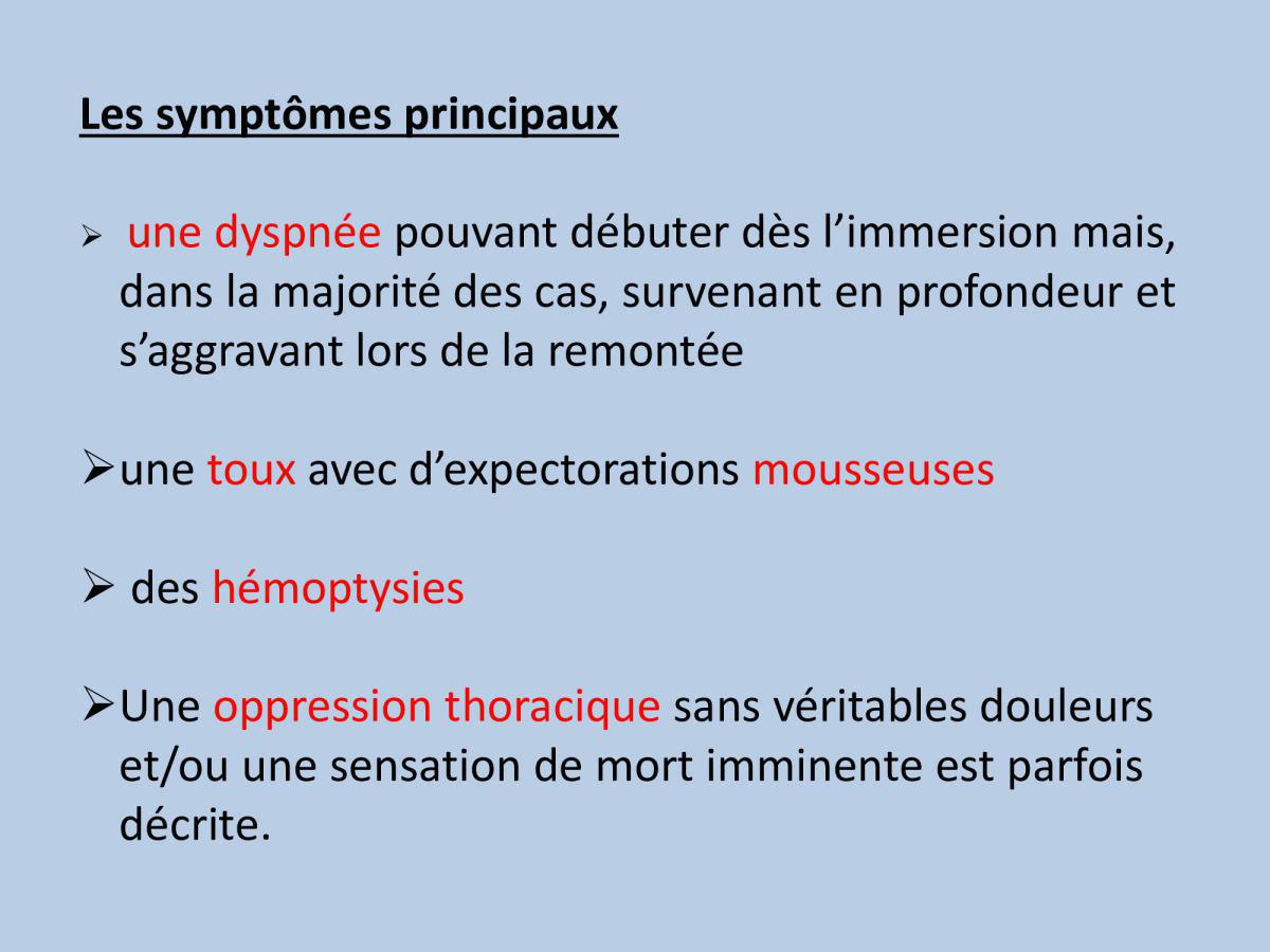 Accident de plongée (FMPA 2022)