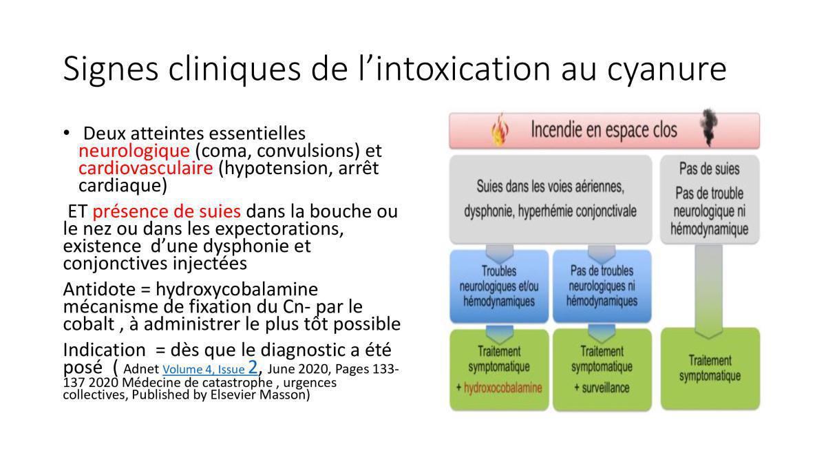 Intoxications aux fumées (FMPA 2022)