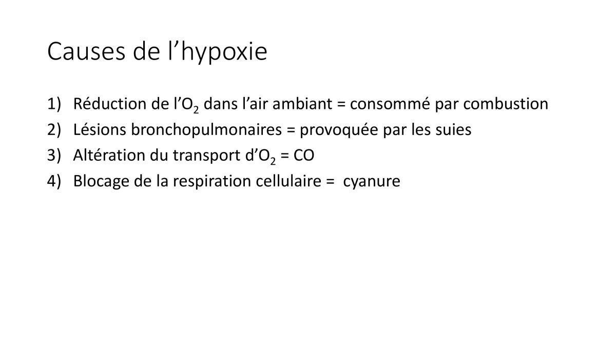 Intoxications aux fumées (FMPA 2022)