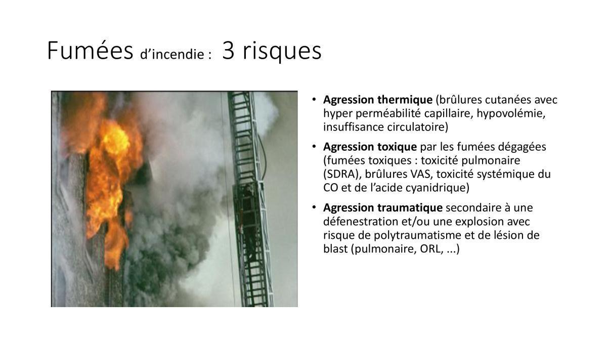 Intoxications aux fumées (FMPA 2022)