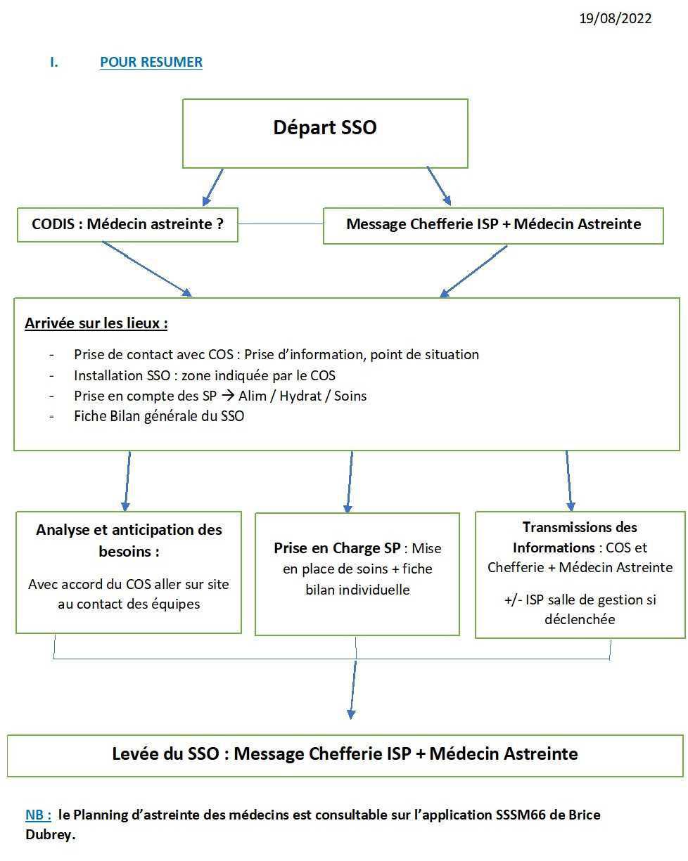 Guide de Conduite à Tenir ISP lors d’un SSO