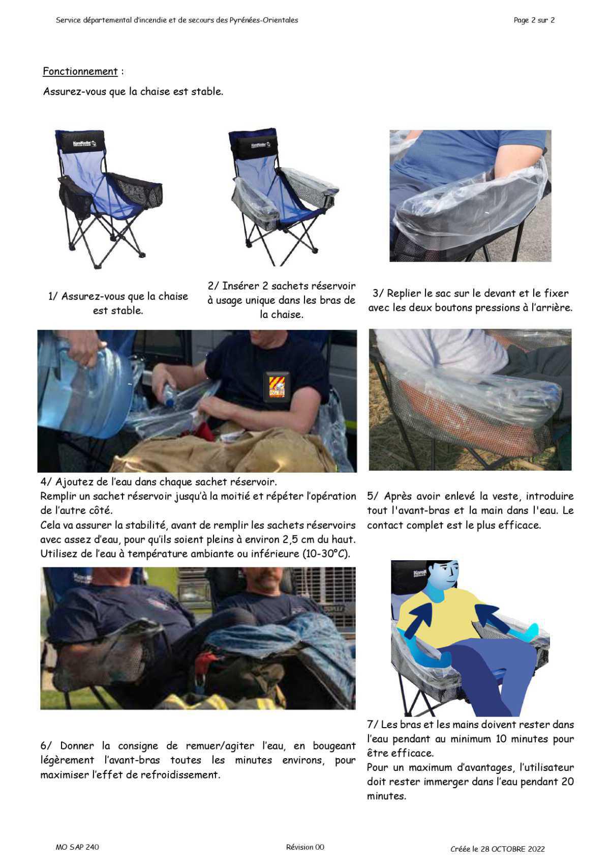 Fiche MO chaise réhabilitation