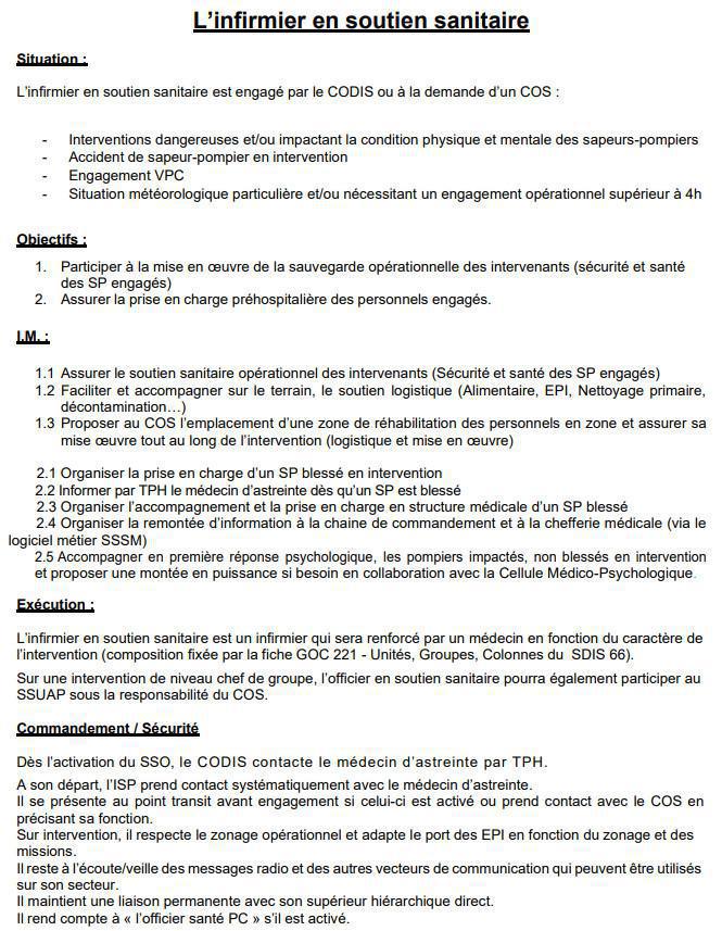 Fiche GOC ISP en Sousan