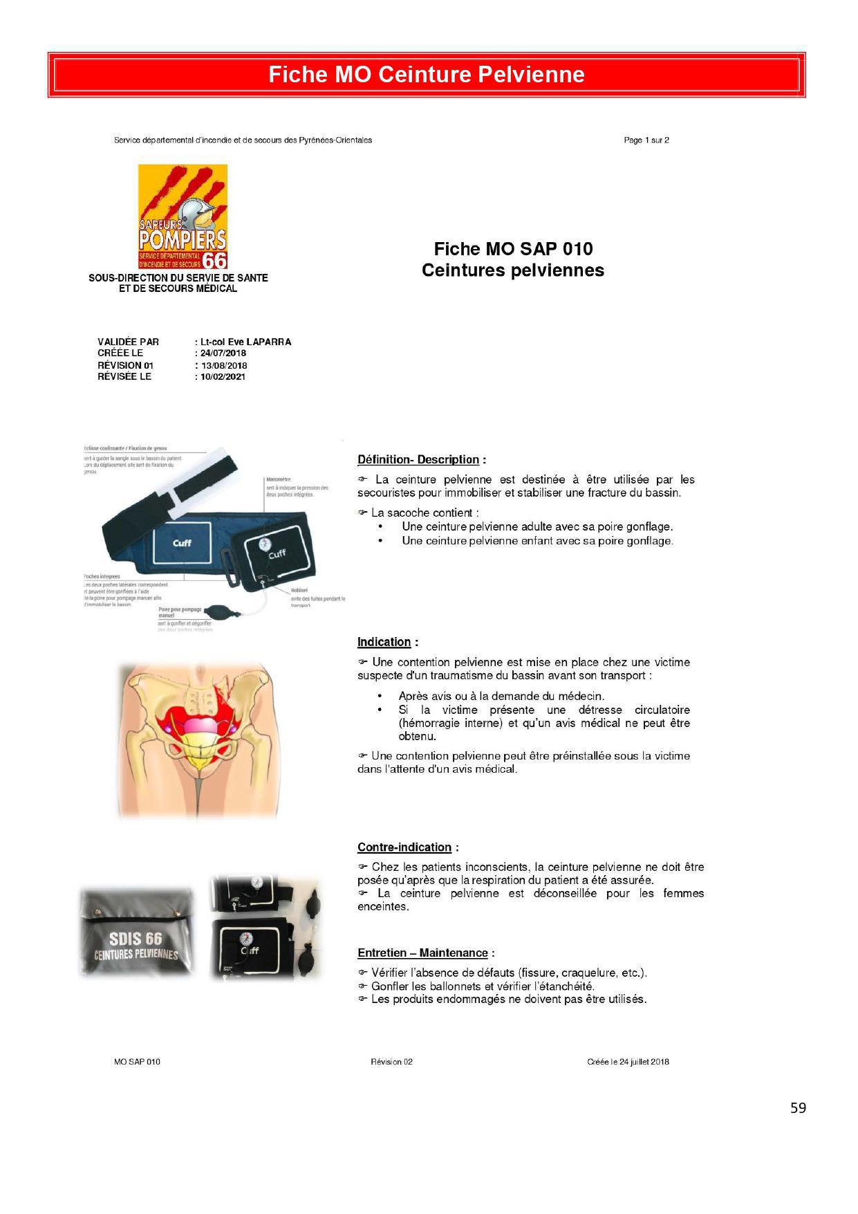 Ceinture Pelvienne 1