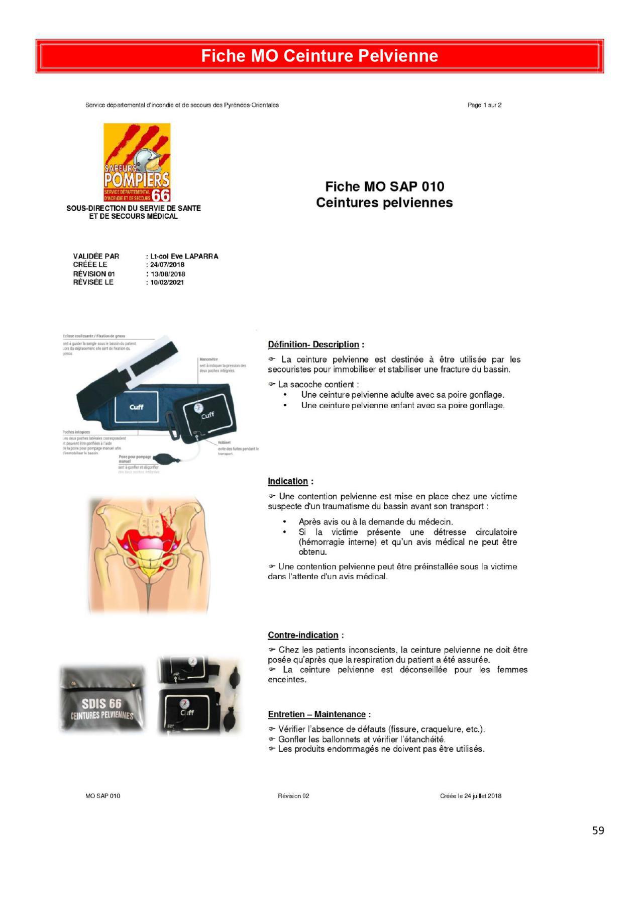 Ceinture Pelvienne 1