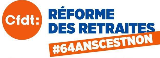 Réforme des retraites, NON !