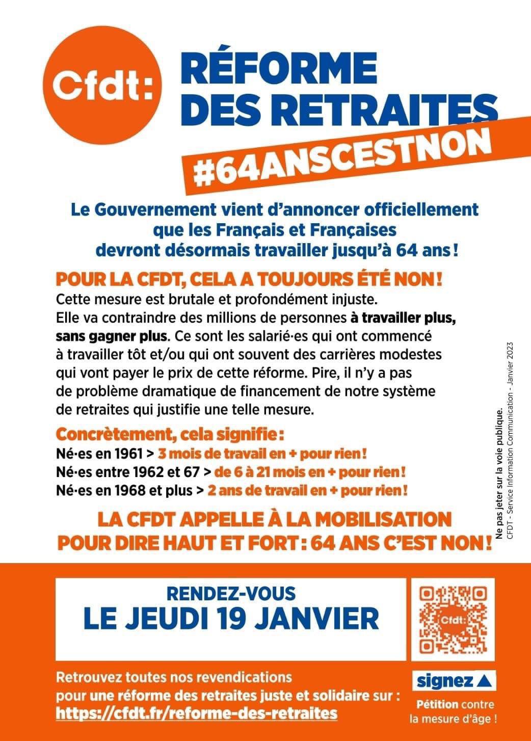 Appel à la Manifestation