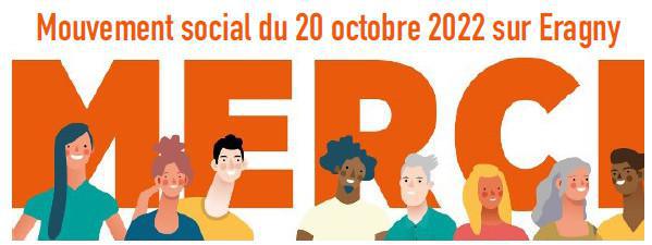 SED Eragny Mouvement social du 20 octobre 2022 