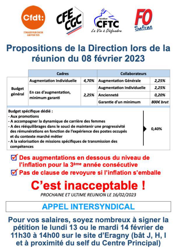 SED Eragny NAO 2023 c'est inacceptable