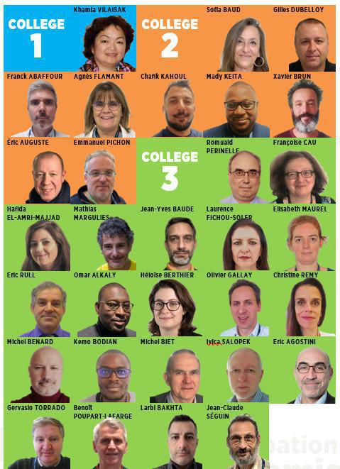SED Massy : Vos Candidats Election CSE SED Massy : Vos Candidats Election CSE