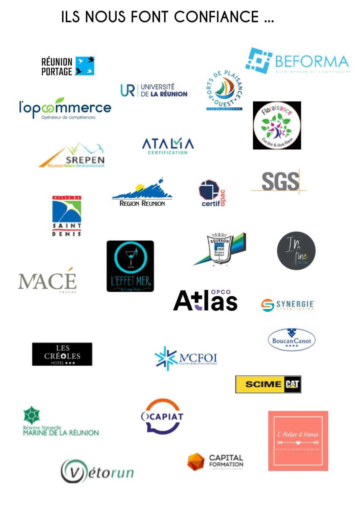 Clients heureux / ils nous font confiance Clients heureux / ils nous font confiance