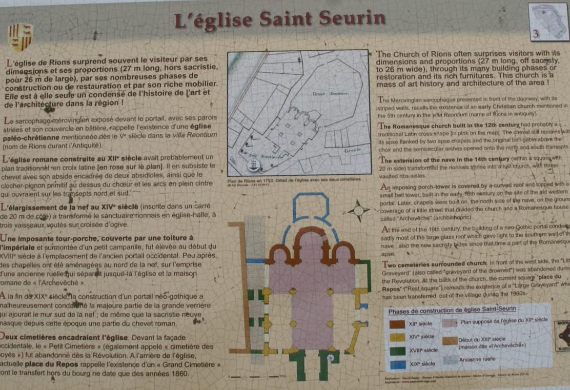 L'église St Seurin