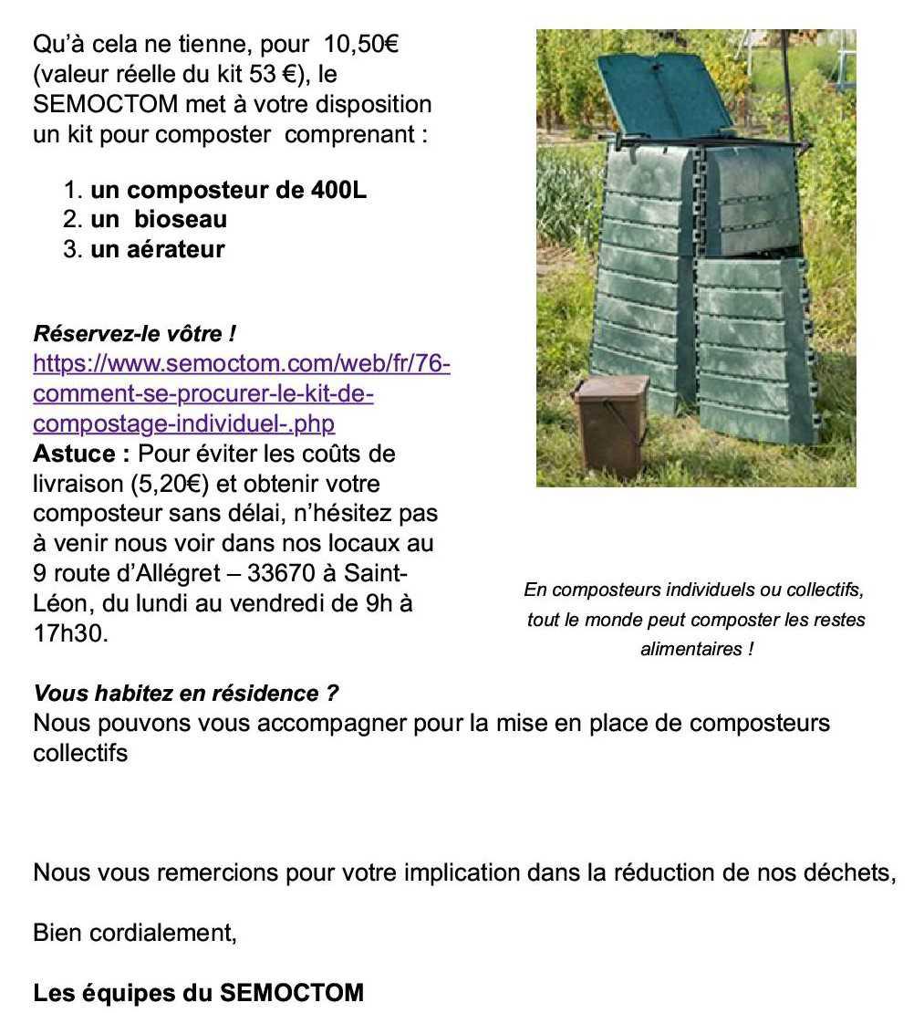 Formations au Compostage