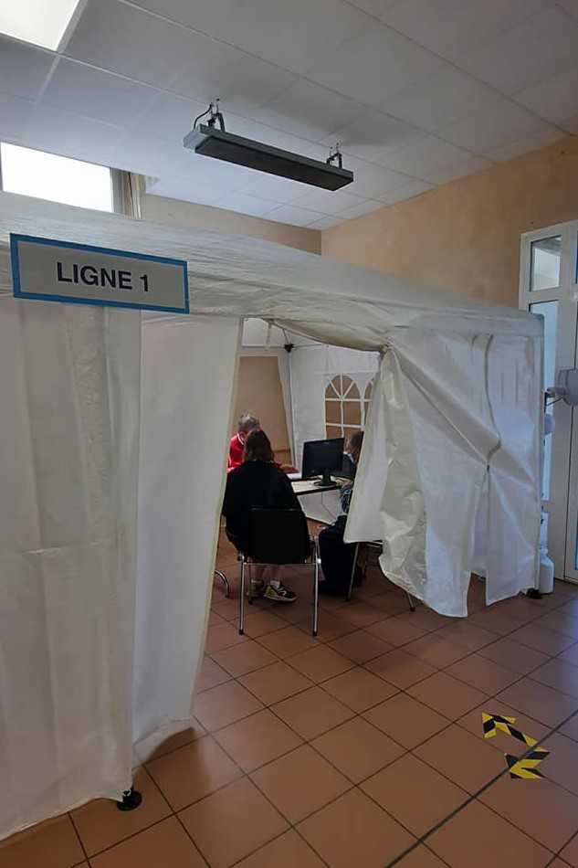 Vaccinodrôme Rions : jour 1 !