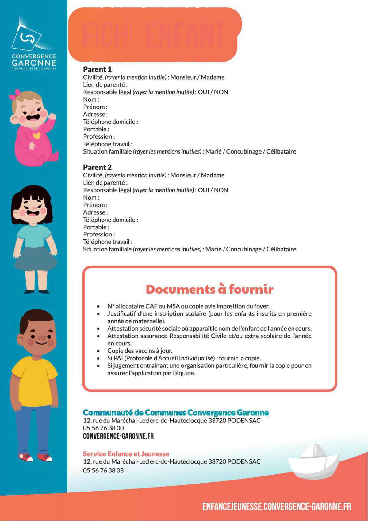 Service enfance de la CDC Service enfance de la CDC