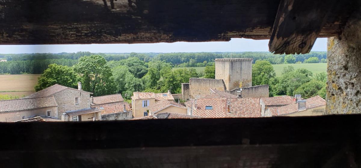 Relevé numérique : remparts + église