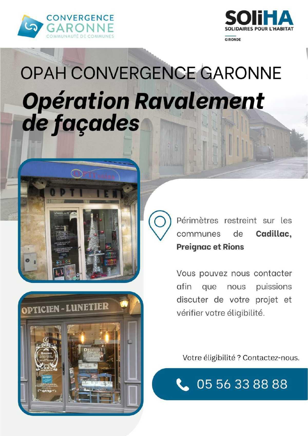 Aide financière à la restauration des façades Aide financière à la restauration des façades