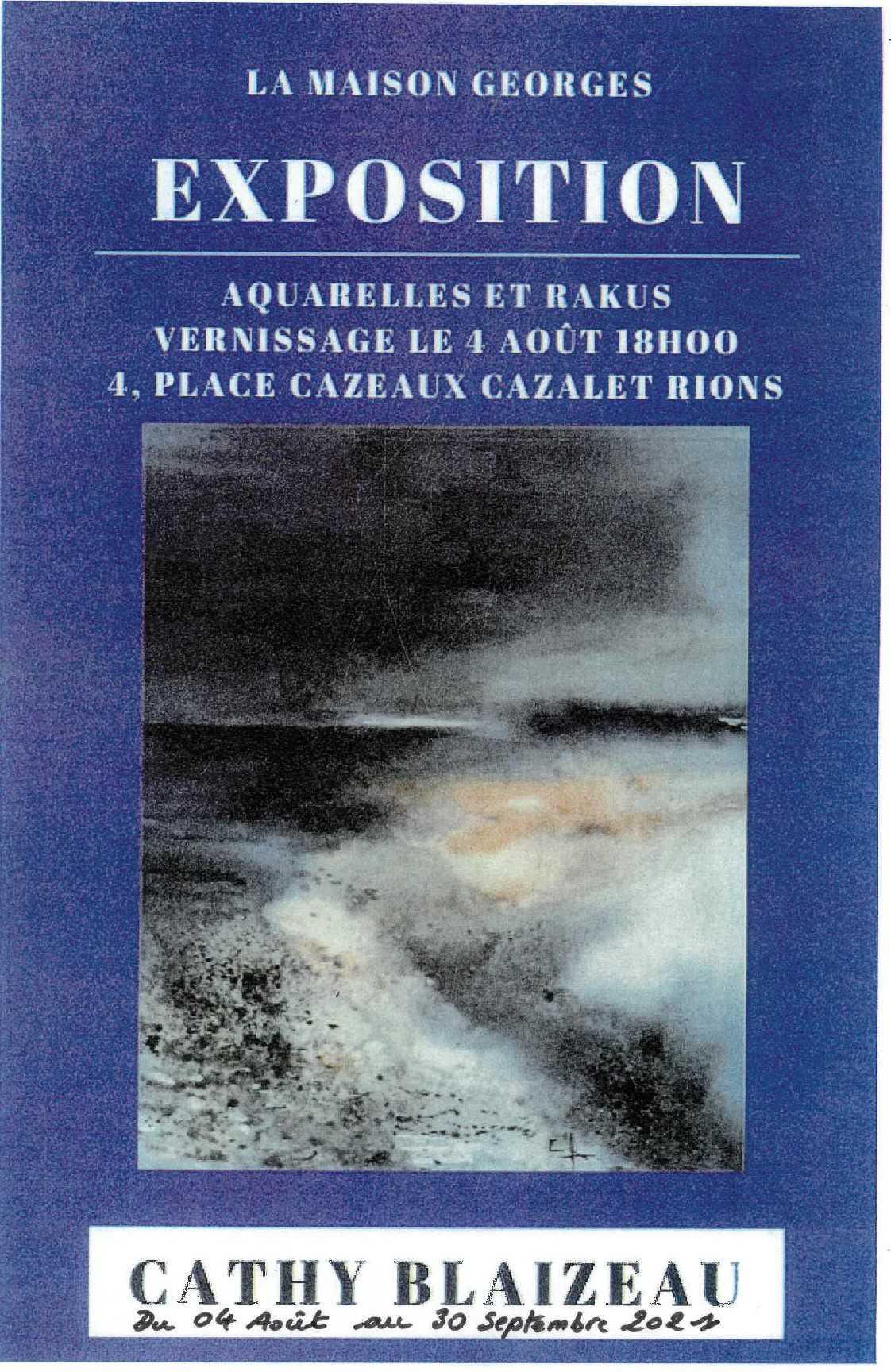 Exposition d'Aquarelles