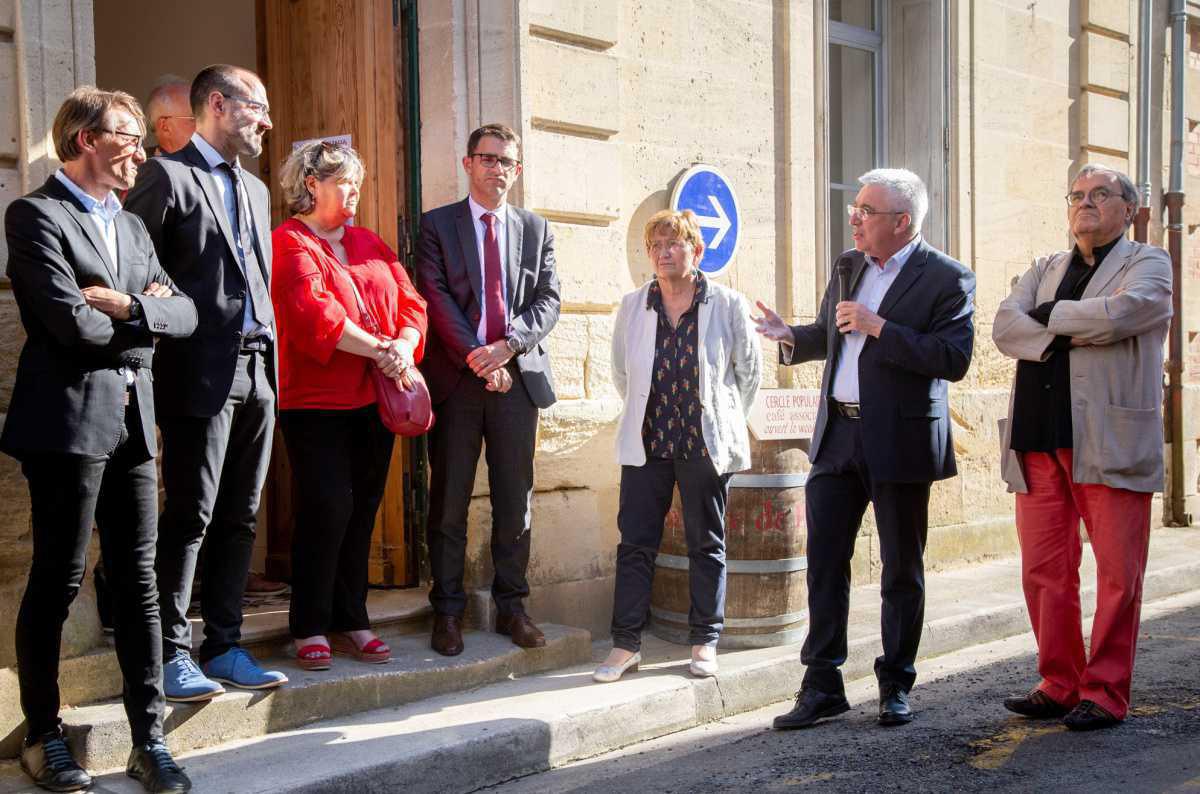 Retour sur l'inauguration du bâtiment du Cercle populaire de Rions Retour sur l'inauguration du bâtiment du Cercle populaire de Rions
