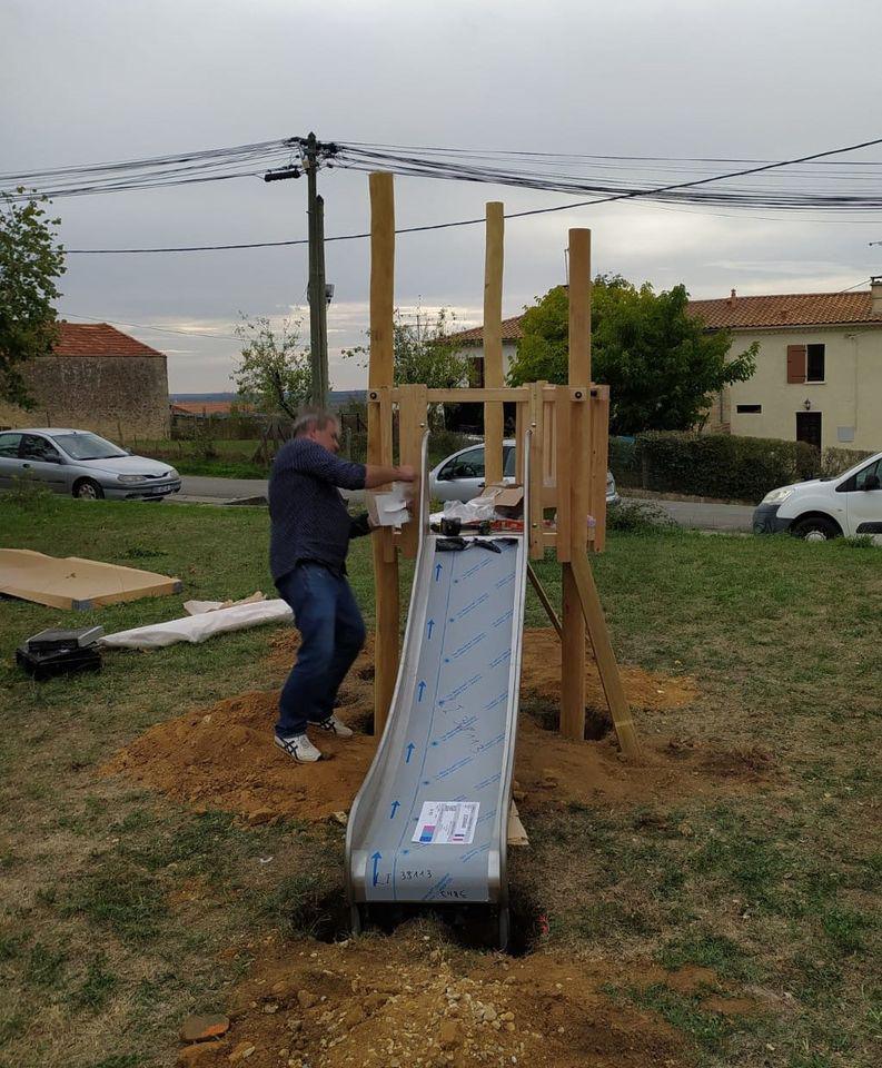 Nouvelle zone de jeux à Pujols Nouvelle zone de jeux à Pujols