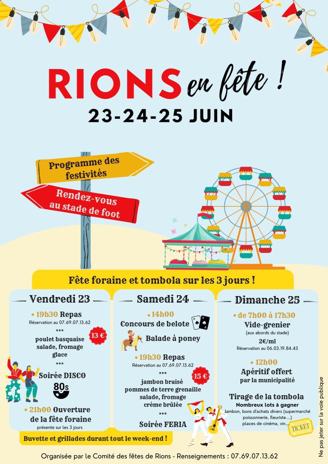 Rions en fête !