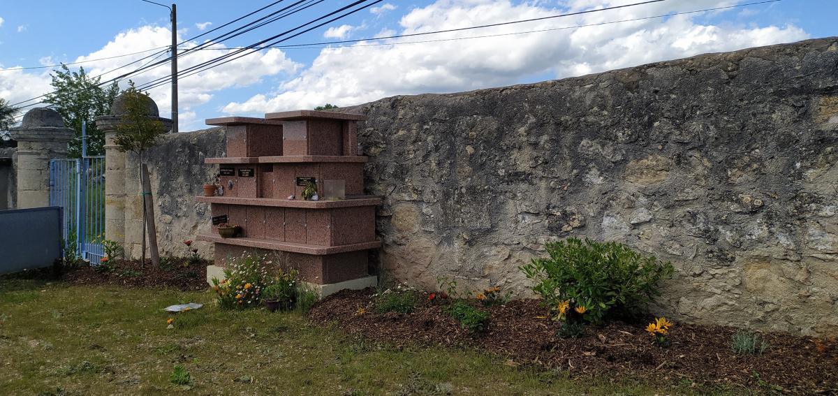 Aménagement progressif paysager du Cimetière de Rions Aménagement progressif paysager du Cimetière de Rions