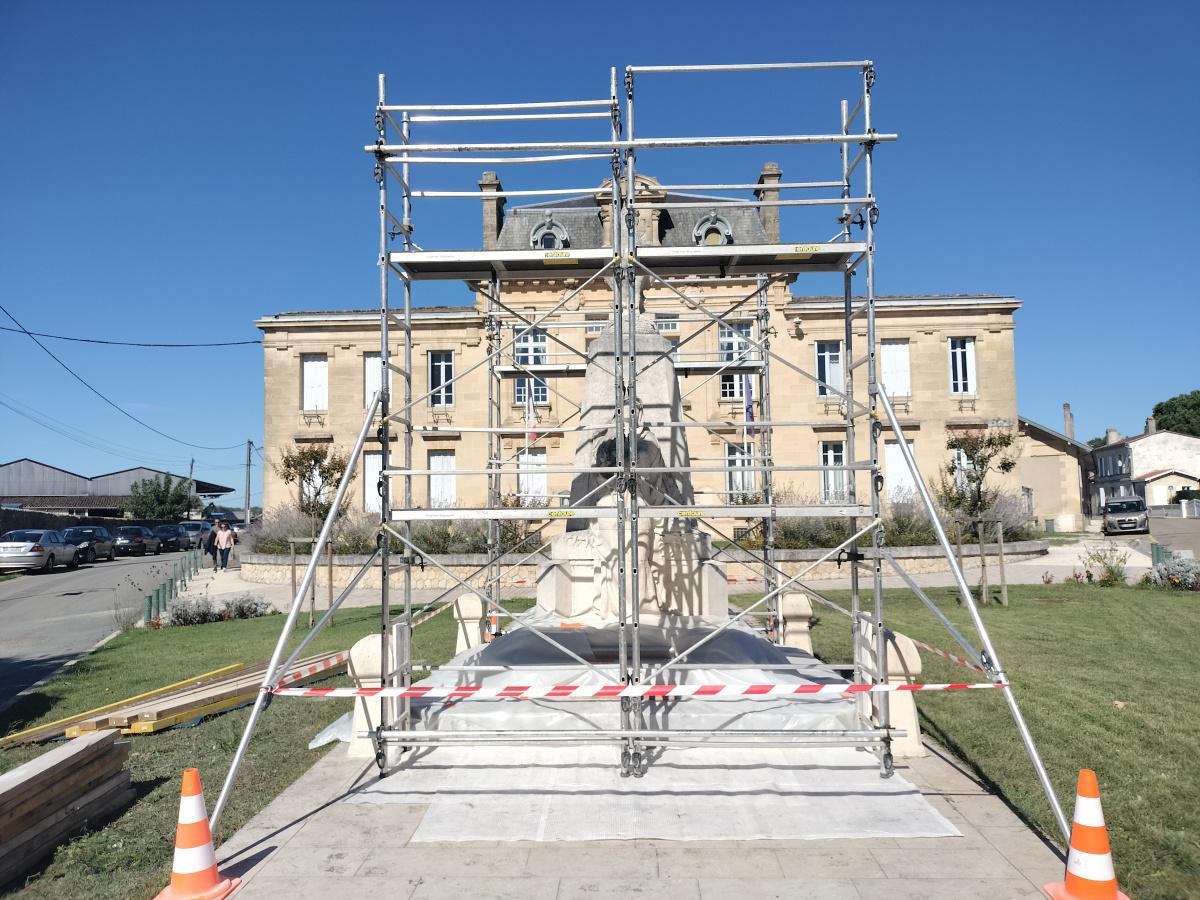 Restauration du Monument aux Morts