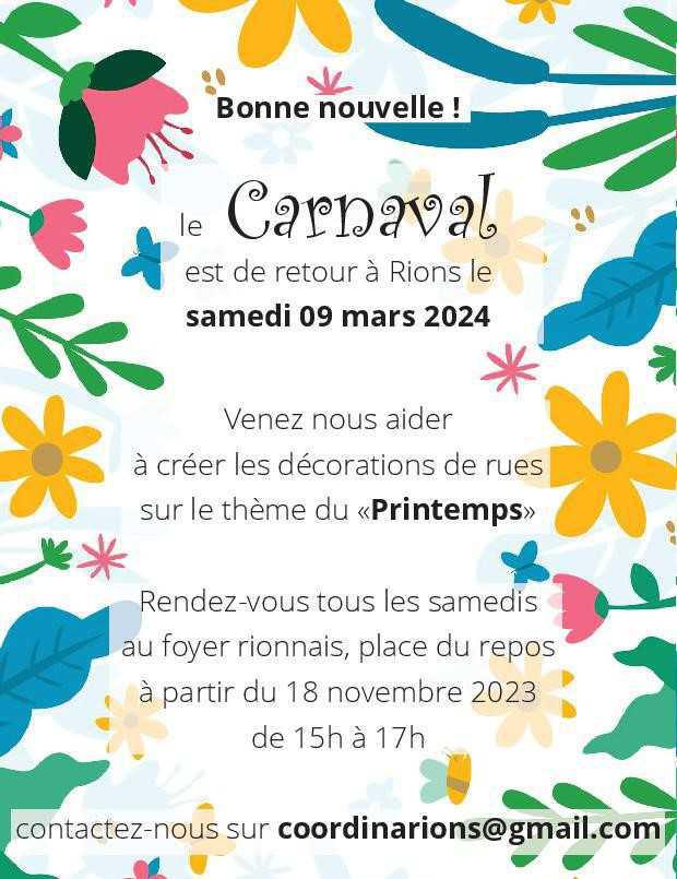 Carnaval de Rions
