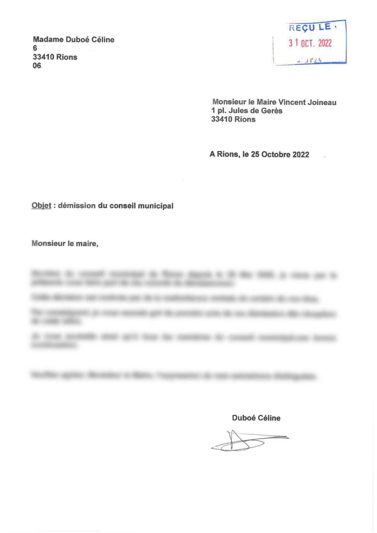 Communiqué Communiqué