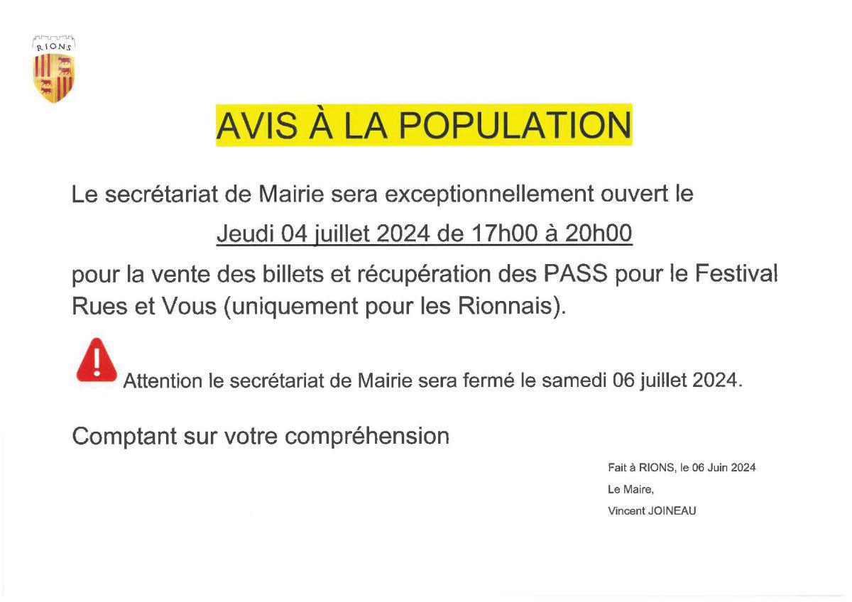 Festival "Rues & Vous"