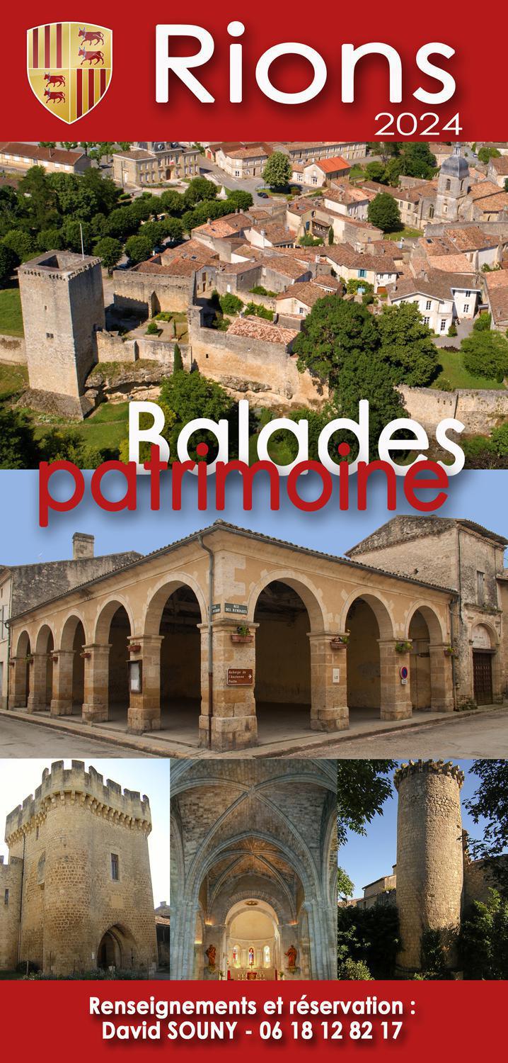 Balade patrimoine à Rions