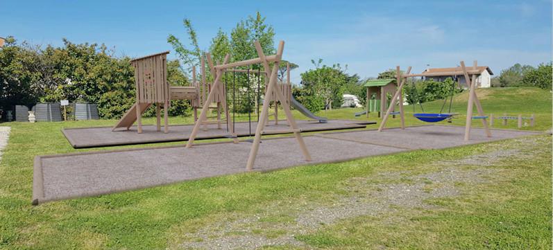 Une nouvelle aire de jeux pour enfants à Rions ! Une nouvelle aire de jeux pour enfants à Rions !