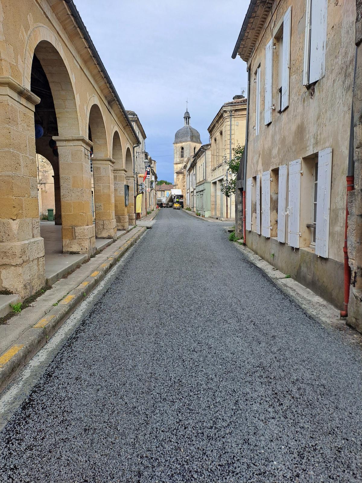 Réouverture à la circulation et au stationnement du bourg Réouverture à la circulation et au stationnement du bourg