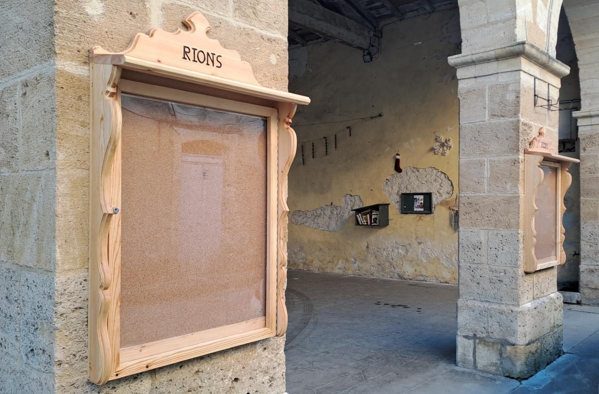 Affichage des informations associatives et municipales Affichage des informations associatives et municipales