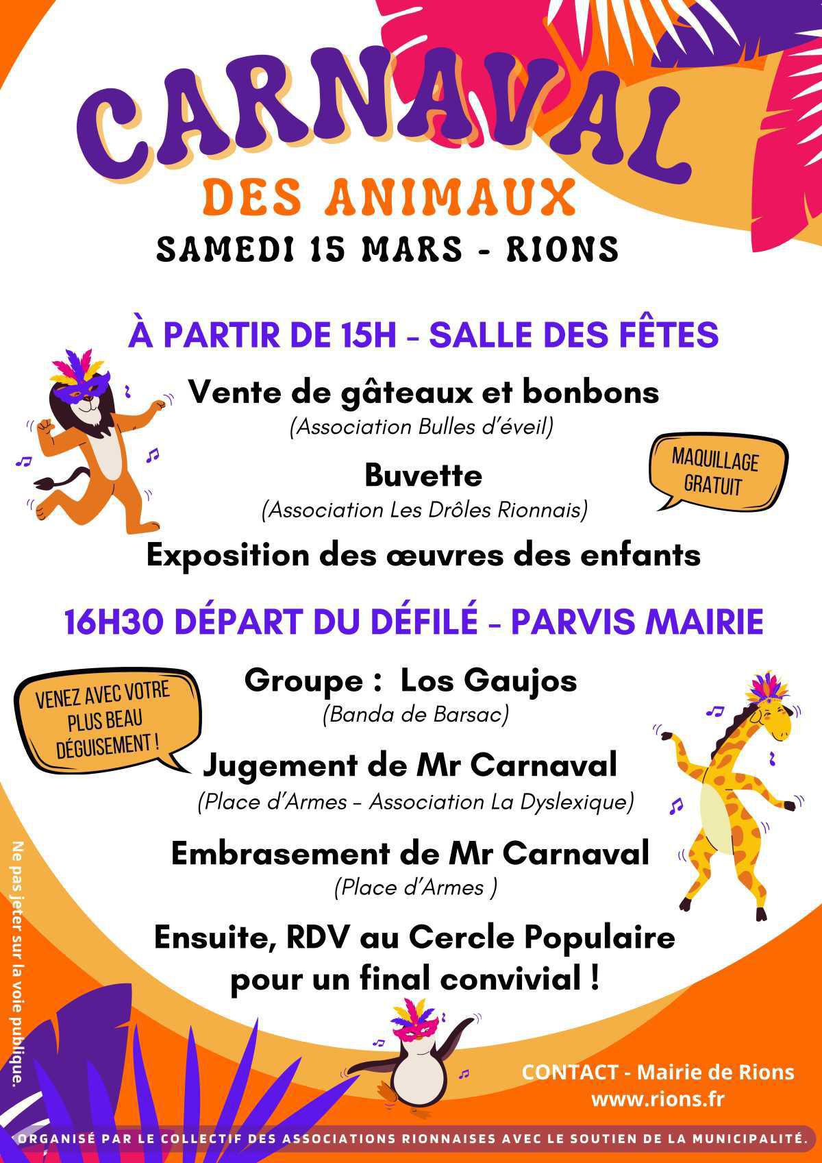 Le Carnaval de Rions