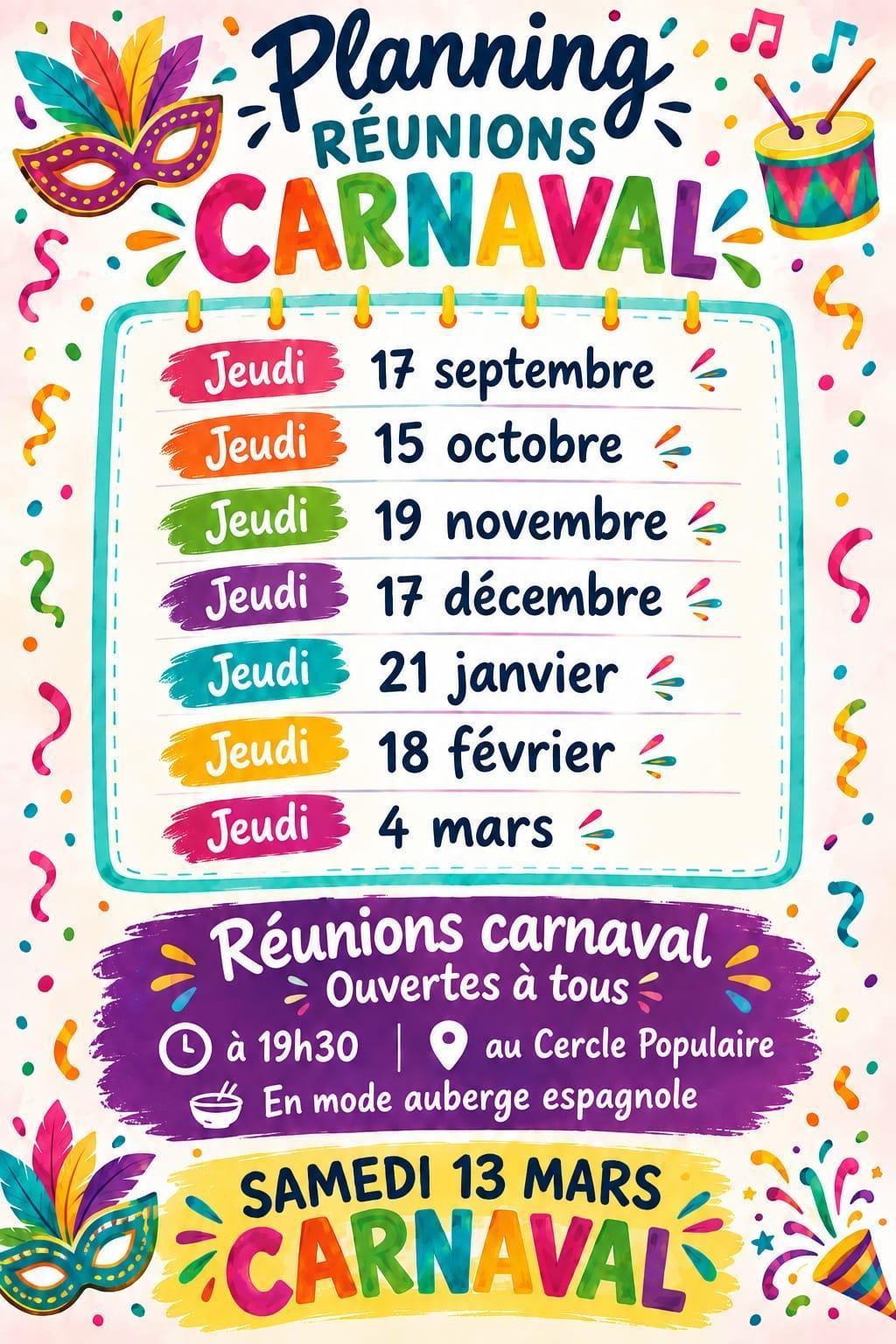 Le Carnaval de Rions