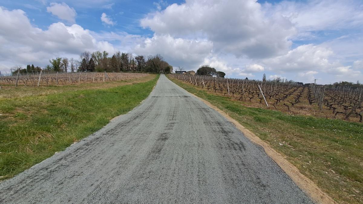 Rénovation totale du chemin de la Gravière Rénovation totale du chemin de la Gravière