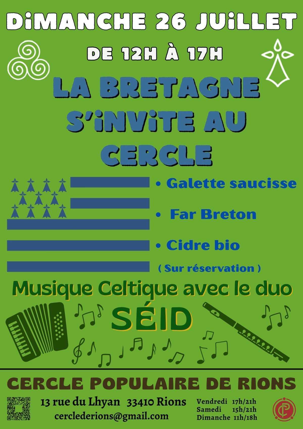 Fête de la Bretagne au Cercle Populaire