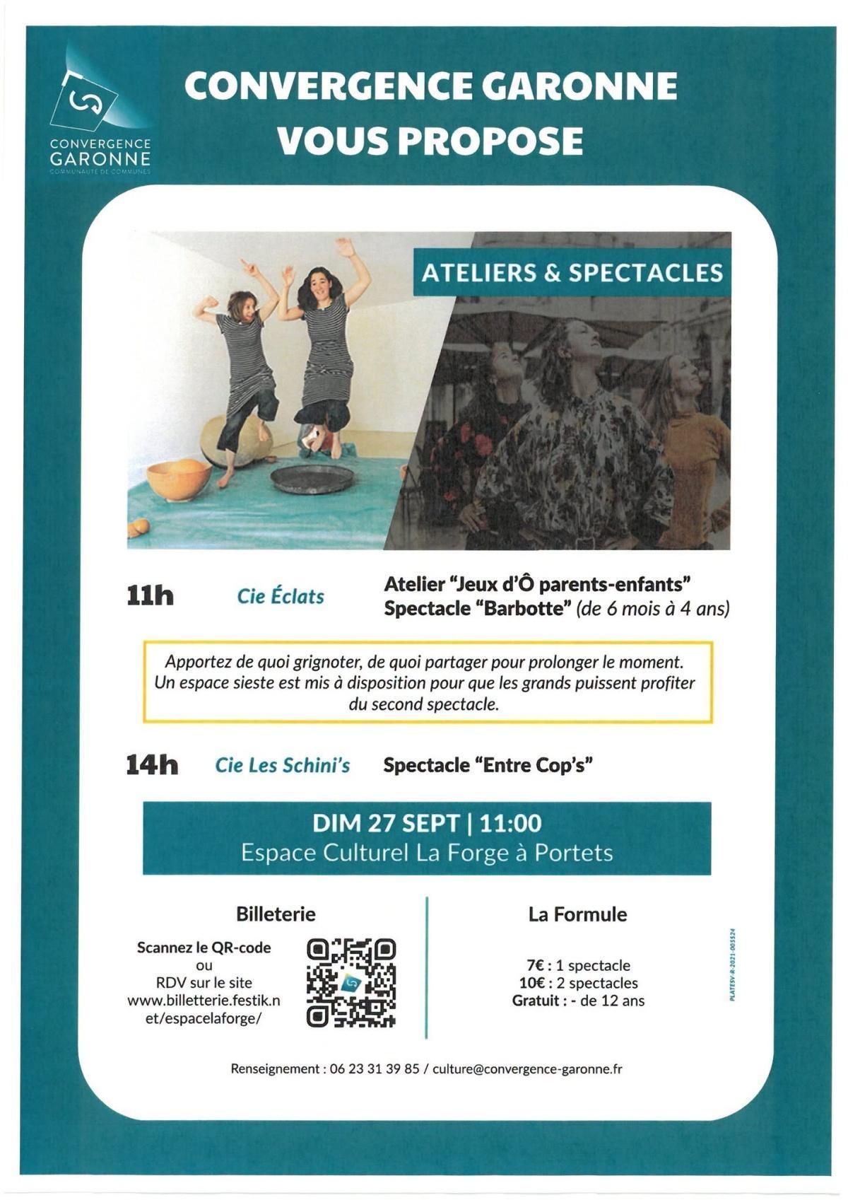 Notre Communauté de communes vous propose :