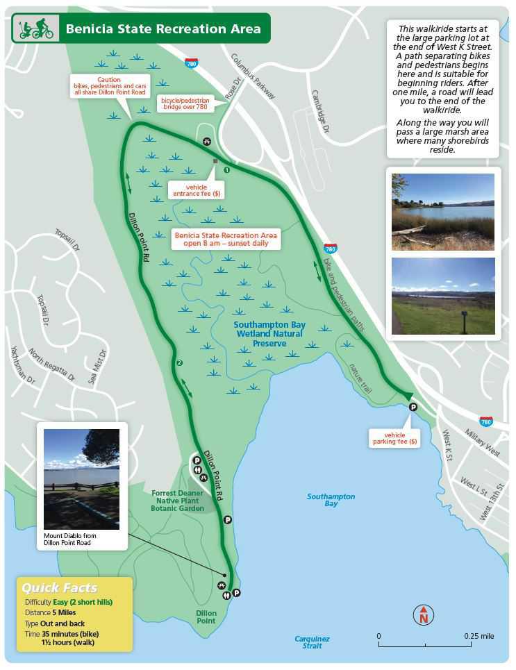 Benicia State Recreation Area (longer path)