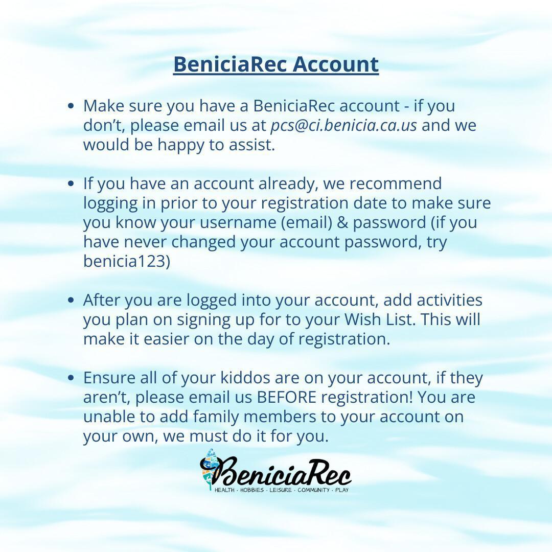 Tips & Tricks for Summer Registration 