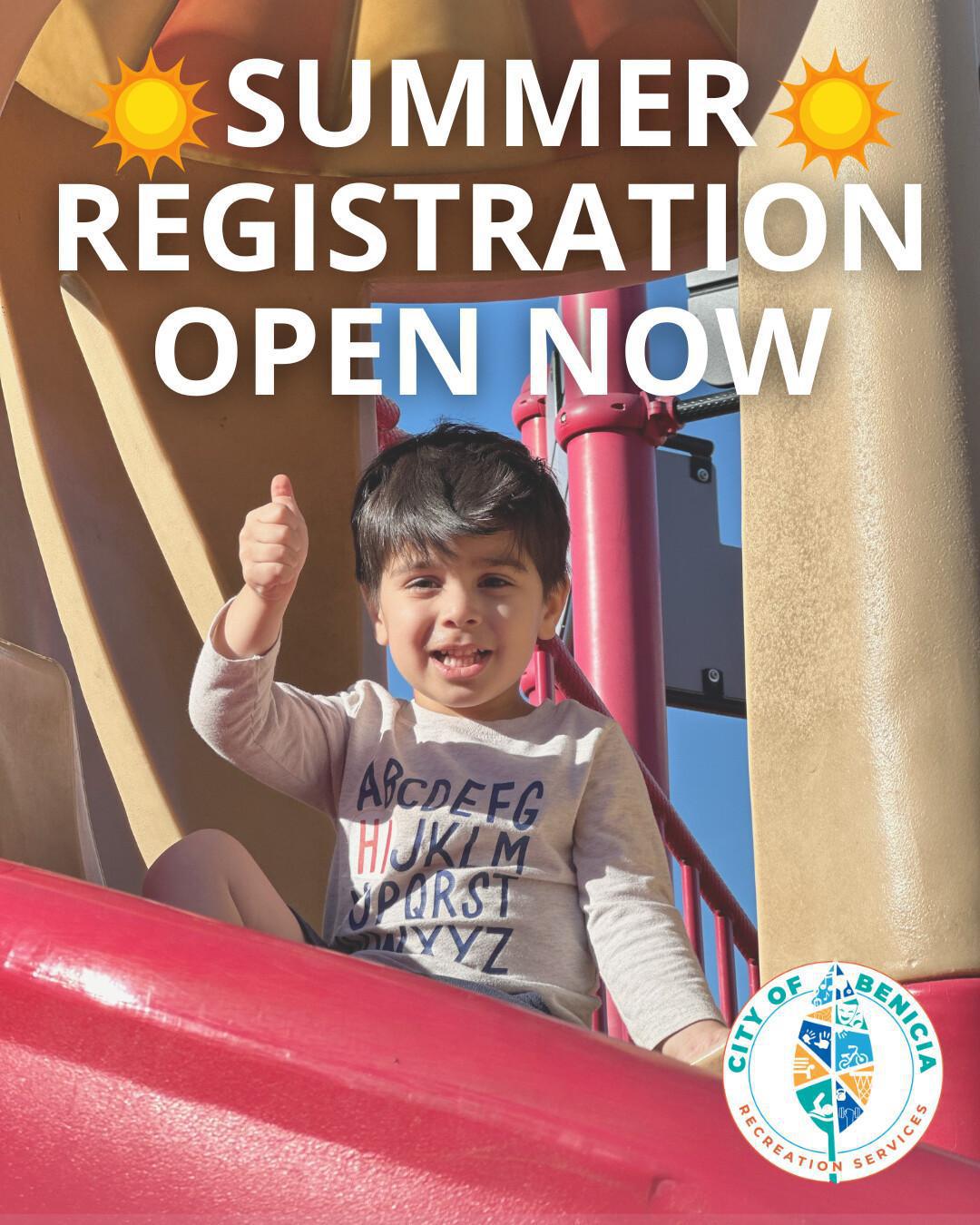 Summer Registration 2025 OPEN TO ALL
