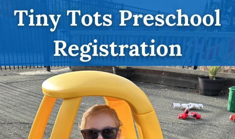 Tiny Tots Registration Opens 4/14