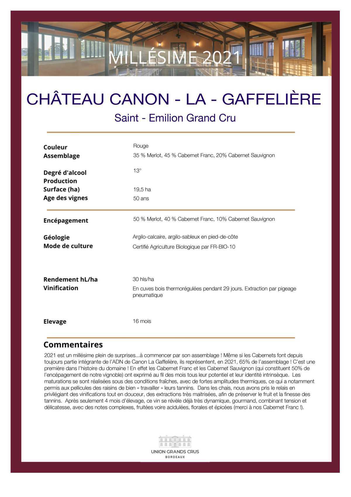 Château Canon - La - Gaffelière