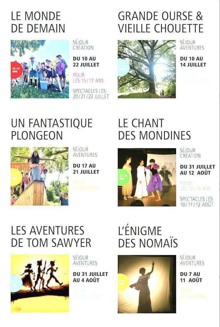 Arts Scènes et Compagnie... pour les jeunes (à Saint-Céré) Arts Scènes et Compagnie... pour les jeunes (à Saint-Céré)