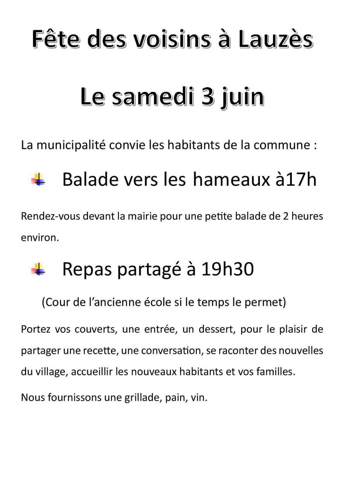 Fête des voisins