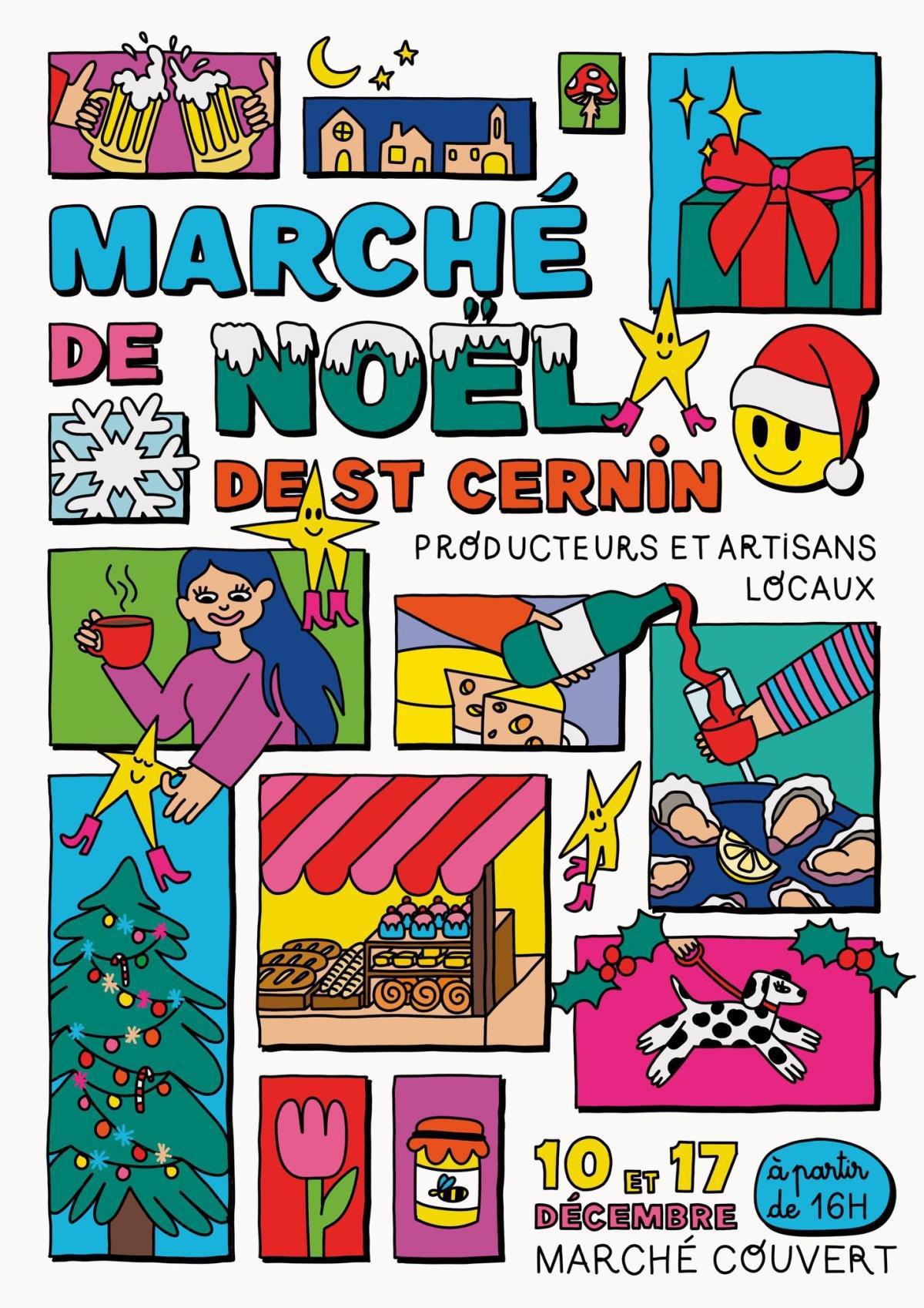 Marché de Noël de Saint Cernin & Concert Marché de Noël de Saint Cernin & Concert