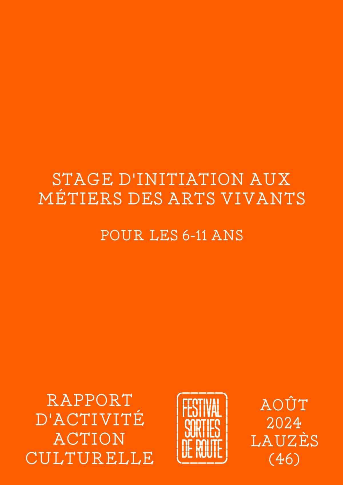 Bilan stage enfant 2024 (Coup de chienne) Bilan stage enfant 2024 (Coup de chienne)